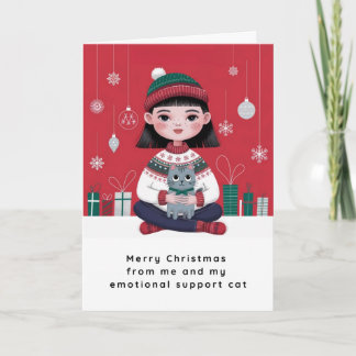 Cozy Perfect Christmas Card Feestdagen Kaart