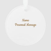 Cozy Pink Pastel Cake & Bow Christmas Apron (dos)