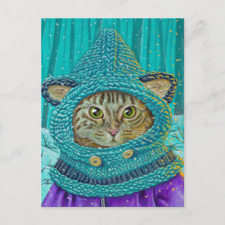 "Cozy" postcard Feestdagenkaart