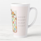 COZY QUILT Tall Caca Mok - Roze (Rechts)