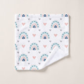 Cozy Rainbow Towels Boho Gift for Little Ones (Gant de toilette)