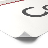 Cozy Reader Squirrel Woodland Nursery Poster (Hoek)