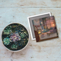 Cozy Reading Sunset Room