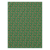 Cozy Roasted Chestnuts  And Snowflakes Winter Tafelkleed (Voorkant)