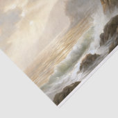 Cozy Seaside Cottage Glow Decoupage Tissuepapier (Detail)