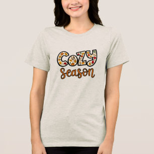 Cozy Season Shirt Herfststemming T-Shirt