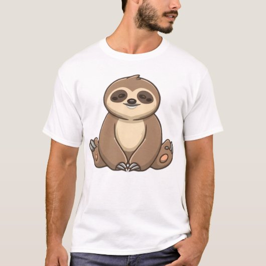 Cozy Sloth Classic T-Shirt (Devant)
