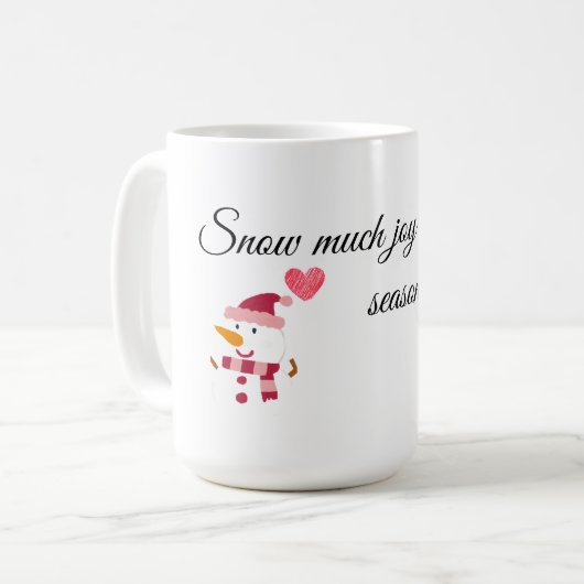 Cozy Snowman Mug (Devant gauche)