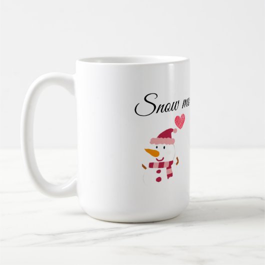 Cozy Snowman Mug (Gauche)