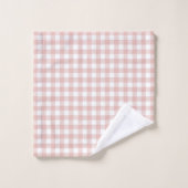 Cozy Tartan Towel Rose Gold Gift for Her Home (Gant de toilette)