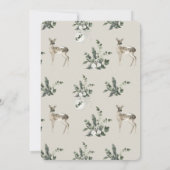 Cozy Up Comfy Holiday Items Christmas Party Kaart (Achterkant)