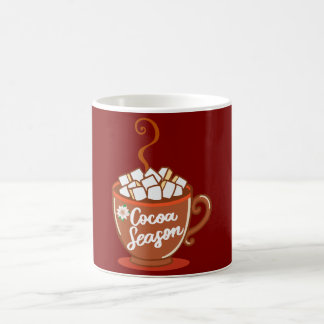 Cozy up with this sweet Cocoa Season design  Koffiemok