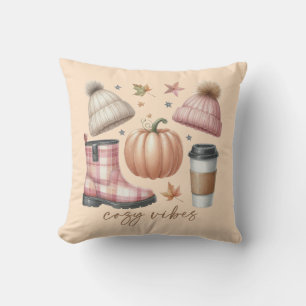 Cozy Vibes Herfst-thema Kussen