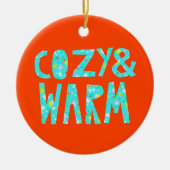 Cozy & Warm Keramisch Ornament (Voorkant)
