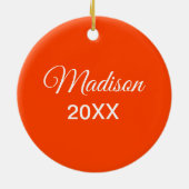 Cozy & Warm Keramisch Ornament (Achterkant)