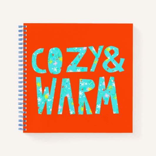 Cozy & Warm Notitieboek (Voorkant)