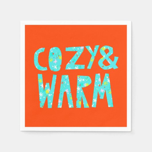 Cozy & Warm Servet (Voorkant)