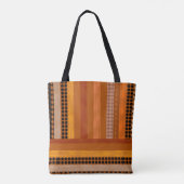 Cozy Warm tones Yoga Canvas tas (Achterkant)