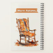 Cozy Watercolor Rocking Chair Planner (Achterkant)