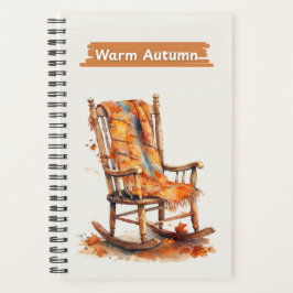 Cozy Watercolor Rocking Chair Planner