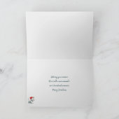 Cozy Westie Christmas Card Kaart (Binnen)