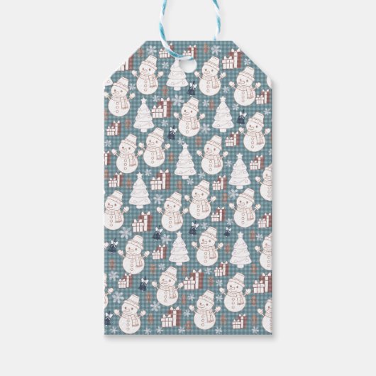 Cozy Whimsical Holiday  Cadeaulabel (Voorkant)