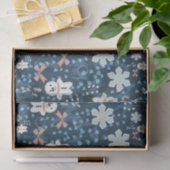 Cozy Whimsical Holiday Throw Pillow Tissuepapier (Geschenk)