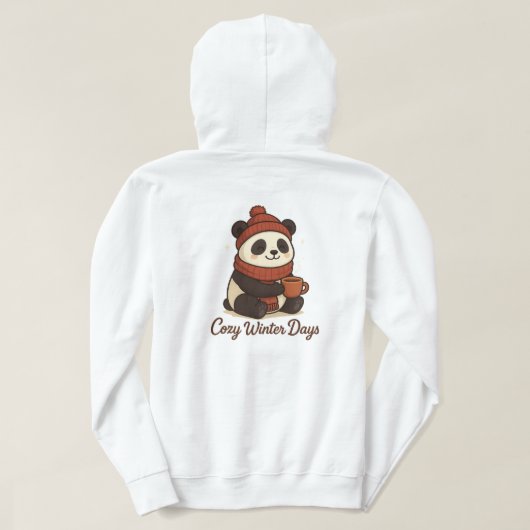Cozy Winter Days Hoodie (Design achterkant)