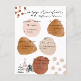 Cozy Winter Diffuser Blend Briefkaart