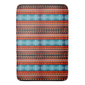 Cozy Winter Pattern Badmat (Voorkant Verticaal)