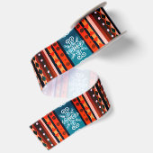 Cozy Winter Pattern Lint (Achterkant)