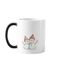 Cozy Winter Sneeuwmannen koffiekop 