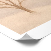 Cozy Winter Village Poster  (Coin)