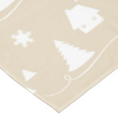 Cozy Winter Wonderland Pattern Holiday Tablecloth Tafelkleed (Gekanteld)