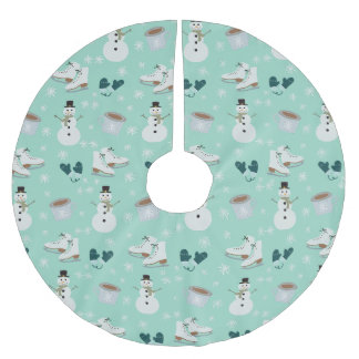 Cozy Winter Wonderland Tree Skirt Kerstboom Rok