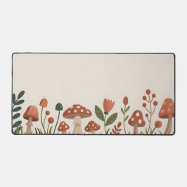 Cozy Woodland Mushrooms Bureaumat