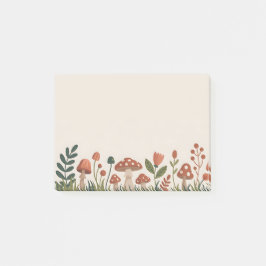 Cozy Woodland Mushrooms Post-it® Notes