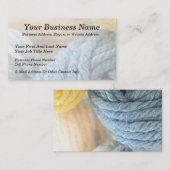 Cozy Yarn Visitekaartje (Voorkant / Achterkant)