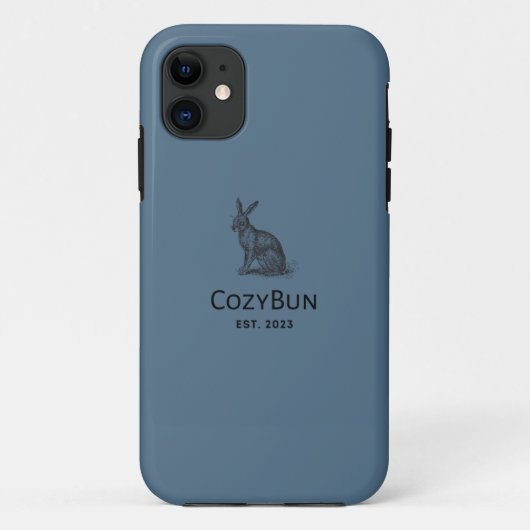 CozyBun iphone hoesje (Achterkant)