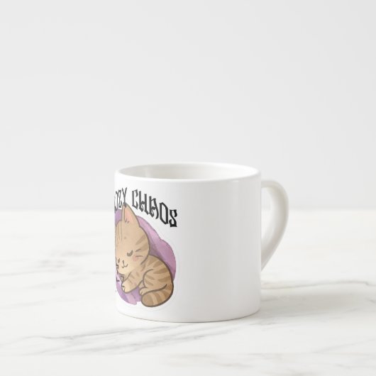 CozyChaos-a perfect cup to charge your day Espresso Kop (Voorkant rechts)