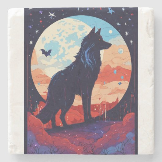 CozyDream Kussen Stenen Onderzetter (Voorkant)