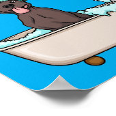 CP Blauw Poster (Hoek)