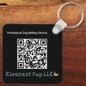 CP QR-code Sleutelhanger (Achterkant)