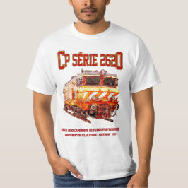 CP Serie 2620 elektrische locomotief. Nez-Casse Lo T-shirt
