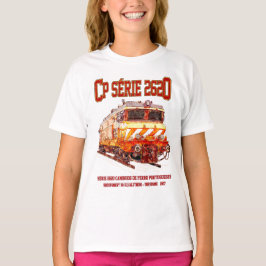 CP Serie 2620 elektrische locomotief. Nez-Casse Lo T-shirt