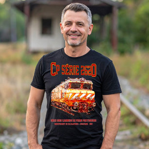 CP Serie 2620 elektrische locomotief. Nez-Casse Lo T-shirt