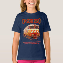 CP Serie 2620 elektrische locomotief. Nez-Casse Lo T-shirt