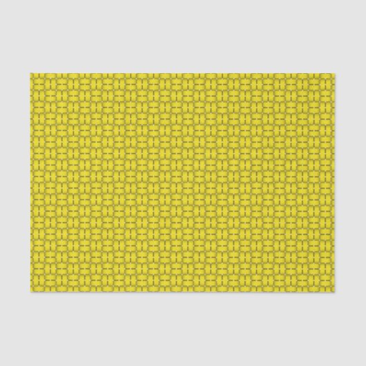 CP-Tight-Basket-Weave-8-Geel-Weefselpapier Tissuepapier (Voorkant)
