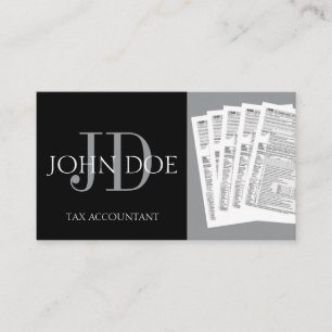 CPA 1040 Tax Preparer Accountant; Kies uw kleur Visitekaartje