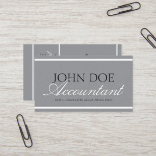 CPA 1040 Tax Preparer Accountant; Kies uw kleur Visitekaartje
